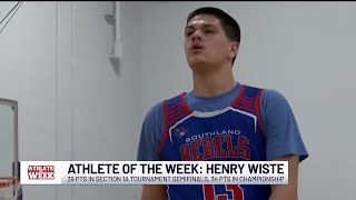 Athlete of the Week: Henry Wiste drops 39 & 34 to send Southland to STATE (1st time ever)