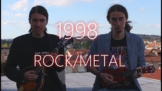 Year 1998 in 2 minutes (ROCK/METAL)