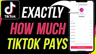 How Much TikTok Paid Me For 1,000,000 Views