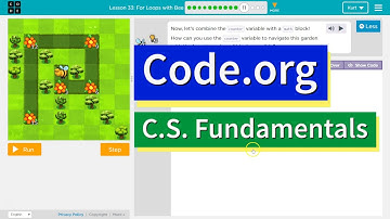 For Loops with Bee CS Express Lesson 22.11 Code.org Tutorial with Answers
