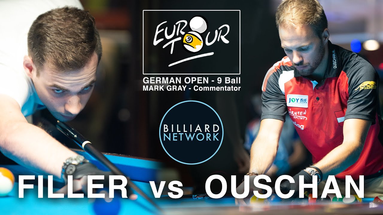 Joshua FILLER vs Albin OUSCHAN | Battles of WORLD CHAMPIONS! | EUROTOUR - 9 Ball  - Mosconi Ranking