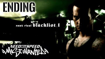 Need For Speed Most Wanted (2005) Gameplay Walkthrough ENDING | Blacklist 6 - 1 | XBOX Original