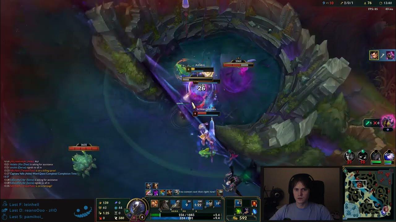League Of Legends VOD 63 YouTube