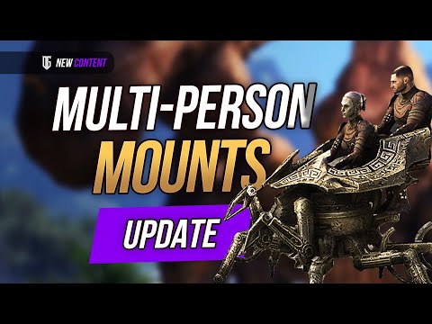 Multi-Rider Mounts Coming to ESO