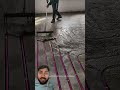 Heating pipe installation on floor #shortsvideo #construction #shortsfeed #shorts