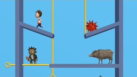 Home Pin Rescue Gameplay All Level Pull Him Out - Pull The Pin