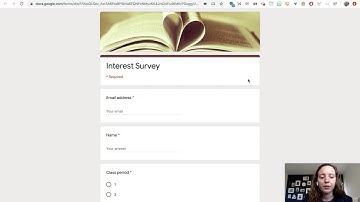 Sending Out a Google Form to Students