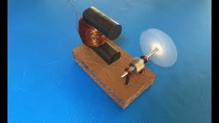 5000RPM motor , experiment how to make 15v AC motor very easy , very fast motor