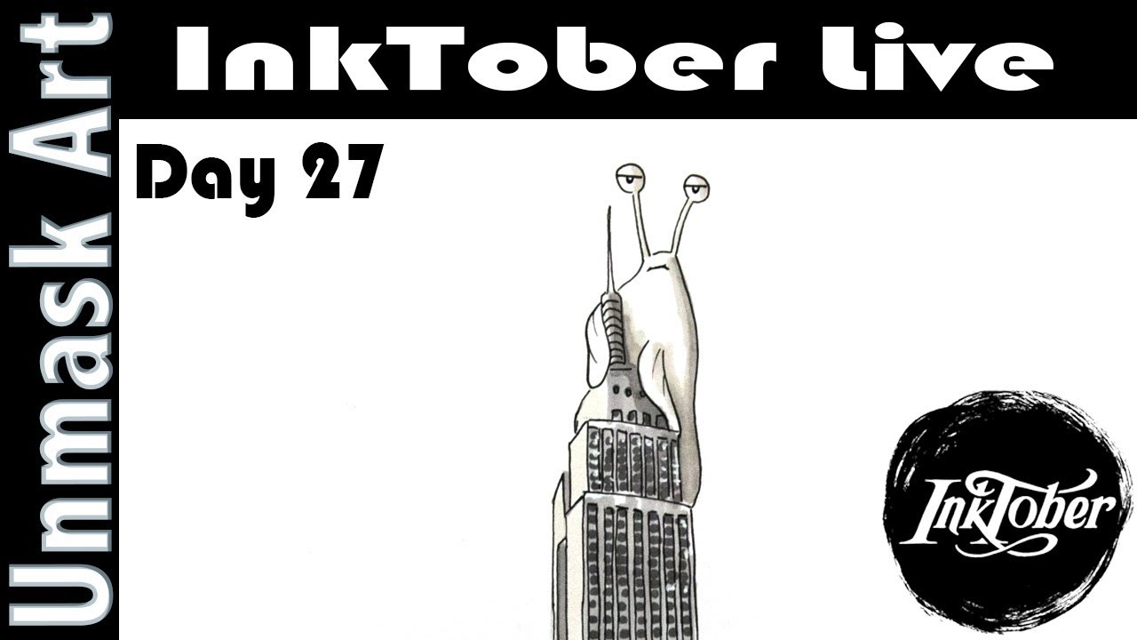 unmasked InkTober 2017 Day 27: Climb