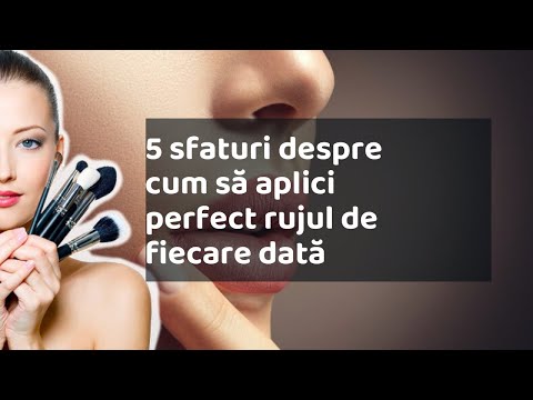 5 sfaturi despre cum să aplici perfect rujul de fiecare dată    Machiaj