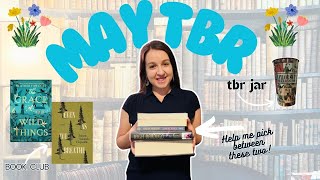 TBR jar chooses my May books 🌺📖 historical fiction & fantasy + subscribers help me pick a book!