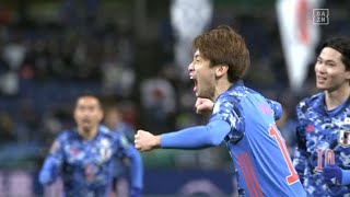 大迫勇也のPK弾で日本が先制｜日本×中国｜AFCアジア予選 - Road to Qatar -｜2022