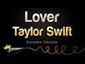 Taylor swift  lover karaoke version