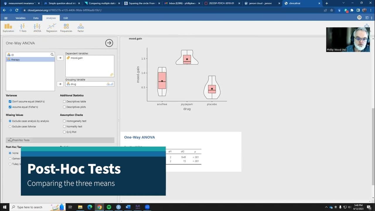how-to-do-a-one-way-and-two-way-analysis-of-variance-in-jamovi-youtube