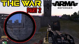 ARMA REFORGER - WAR FOR KUNAR PROVINCE - RUSSIAN CASTLE SIEGE Vs US (Part 2 Of 3)