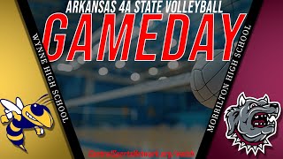 Download lagu { AR  4A State Volleyball } Wynne vs. Morrilton