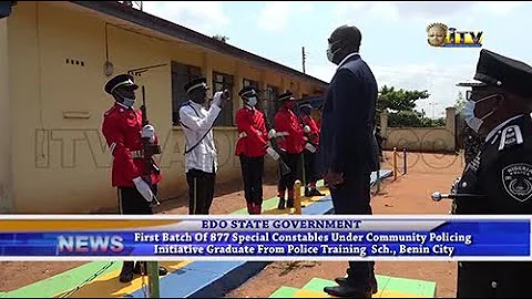 877 Special Constables graduates from Police Training School in Benin
