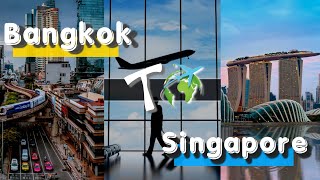 My Flight From Bangkok to Singapore | Singapore Immigration Experience