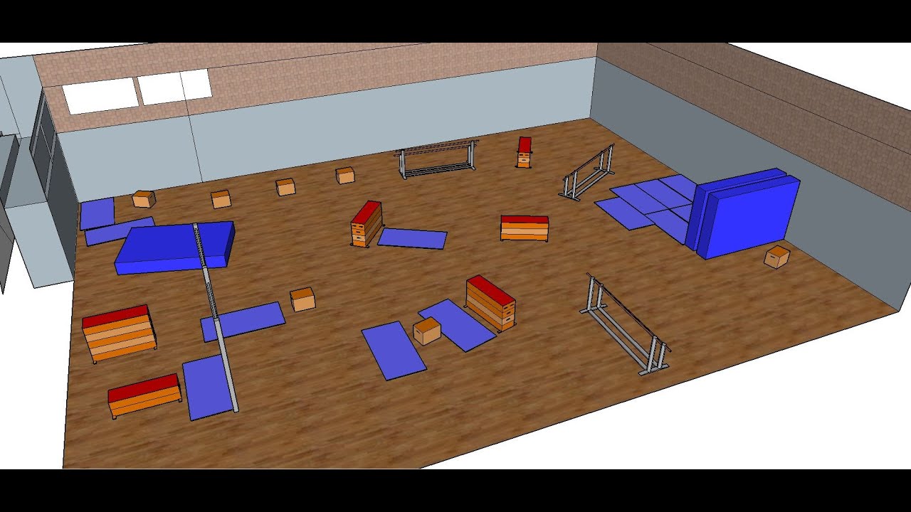 Parkour Turnhalle Sketchup 3D Zeichnung YouTube parkour-turnhalle-sketchup-3d-zeichnung-youtube