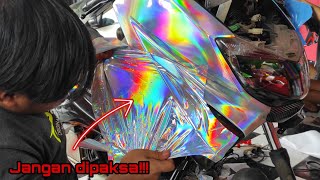 AWAS JANGAN DI TARIK !!! PASANG SKOTLET HOLOGRAM