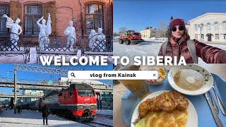 VLOG FROM SIBERIA IN RUSSIAN. Kuybyshev | Kainsk: history and architecture of the city. Russian B1+