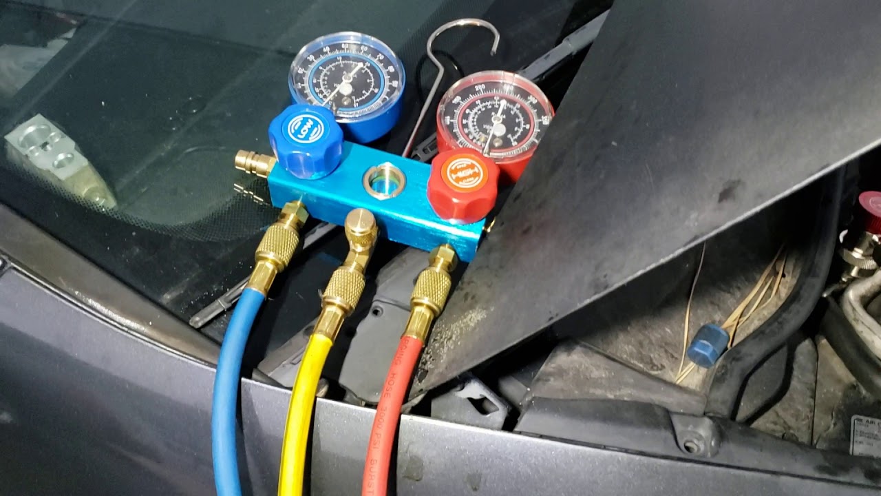 04 Honda accord ac expansion valve replacement + evaporator - YouTube