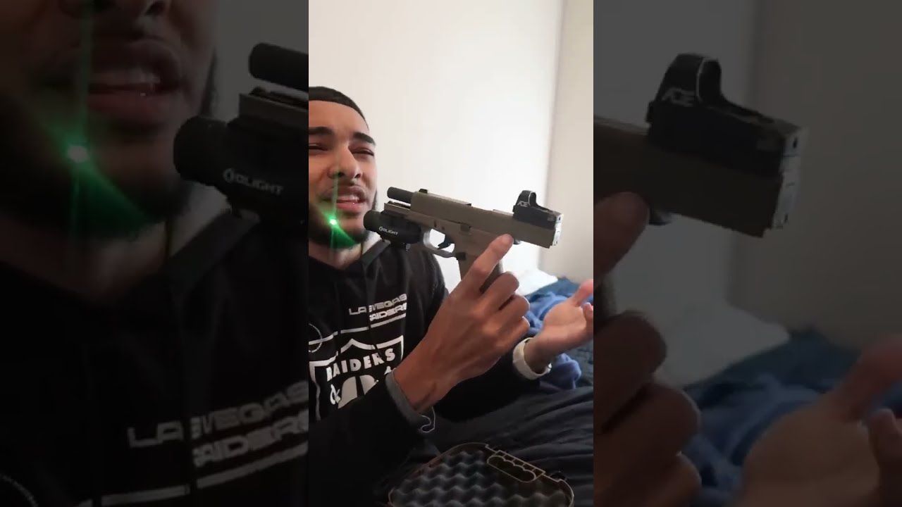 How Dudes Be When They Get A Glock 