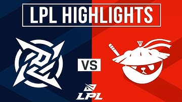 NIP vs AL Highlights ALL GAMES | LPL 2025 Split 2 | Ninjas in Pyjamas vs Anyone