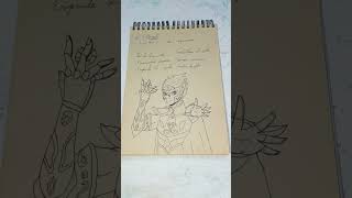 Mais um personagem!!! #drawing #videoshort #youtubeshorts #cdzdozodiaco #art