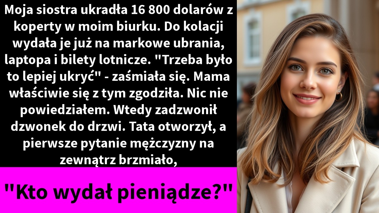 Mama nigdy nie podniosła wzroku znad talerza, gdy Kortni weszła z torebką za 1600 dolarów kupioną za pieniądze z mojego biurka. „Cóż, kochanie, wiesz, jaka jest twoja siostra. Ty zawsze dajesz...
