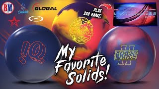 ANOTHER 300 While Filming!!! My Favorite Solid Bowling Balls That Are Still Available!