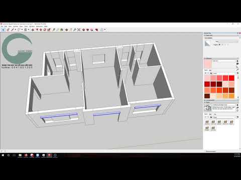 Mẹo chọn đối tượng nhanh trong Sketchup