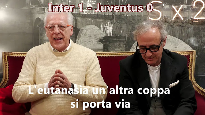 Inter 1 - Juventus 0. L'eutanasia un'altra coppa si porta via