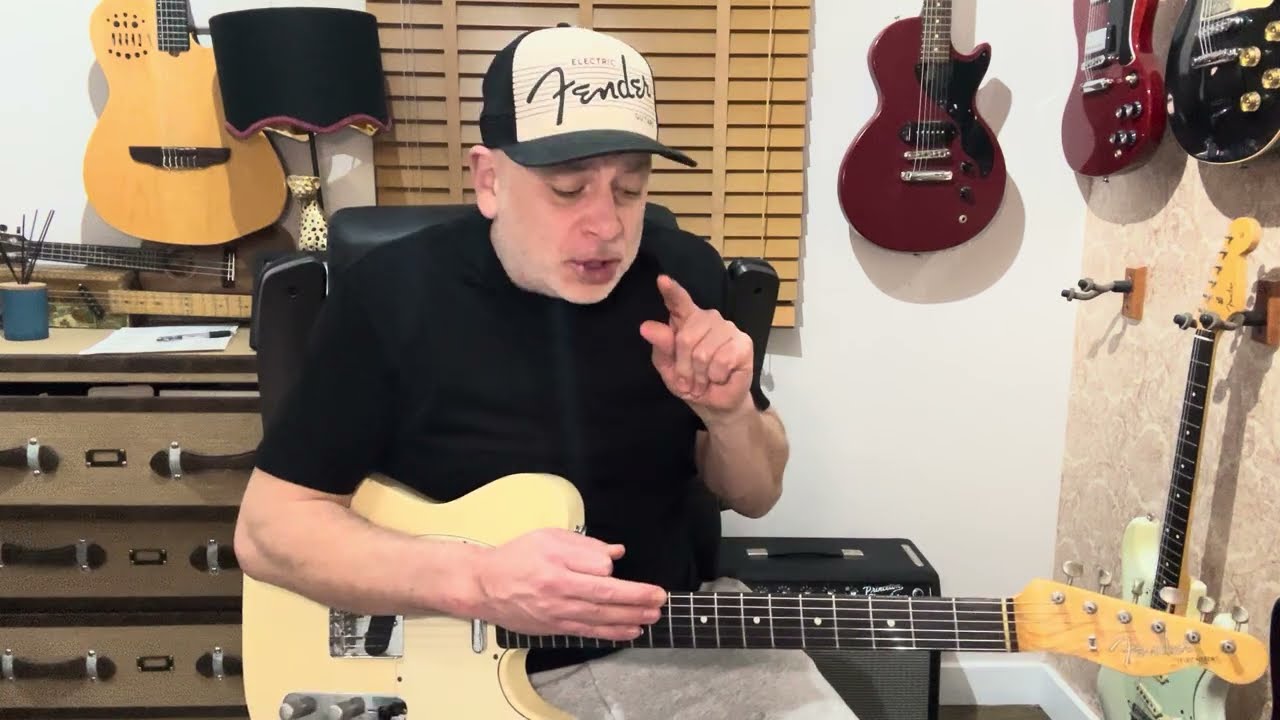 “Make Your Guitar Sound Like TWO Guitars – Rhythm & Blues 12-Bar Blues in E”