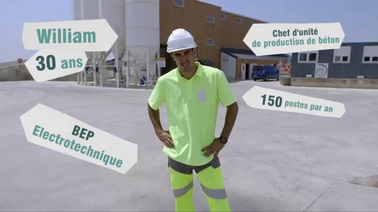 Beau travail - Chef d’unité de production de béton