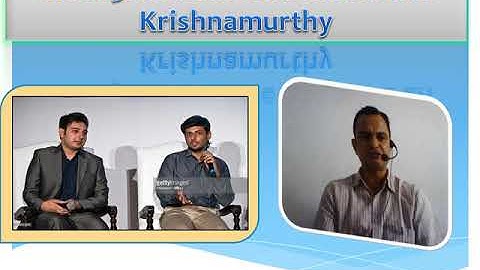An Interview with Arun Krishnamurthy Read.3 Std.10 English #teachueasy