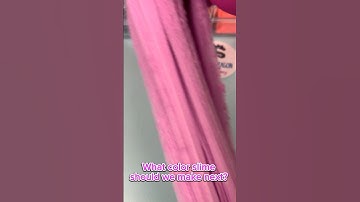 Adding purple color to slime. #slimes #slime #slimevideo