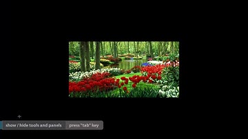 Photoshop tutorial - Viewing with Different Screen Modes