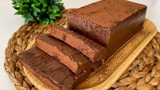 🤩Sadece Bi̇r Kaç Malzeme İle ✅En Kolay Çi̇kolatali Tatli Tari̇fi̇🍫Çikolata Dilimleri - Çiçekintarifleri