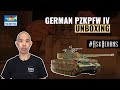 German Pzkpfw IV Ausf.J Medium Tank Unboxing | Trumpeter | #askHearns