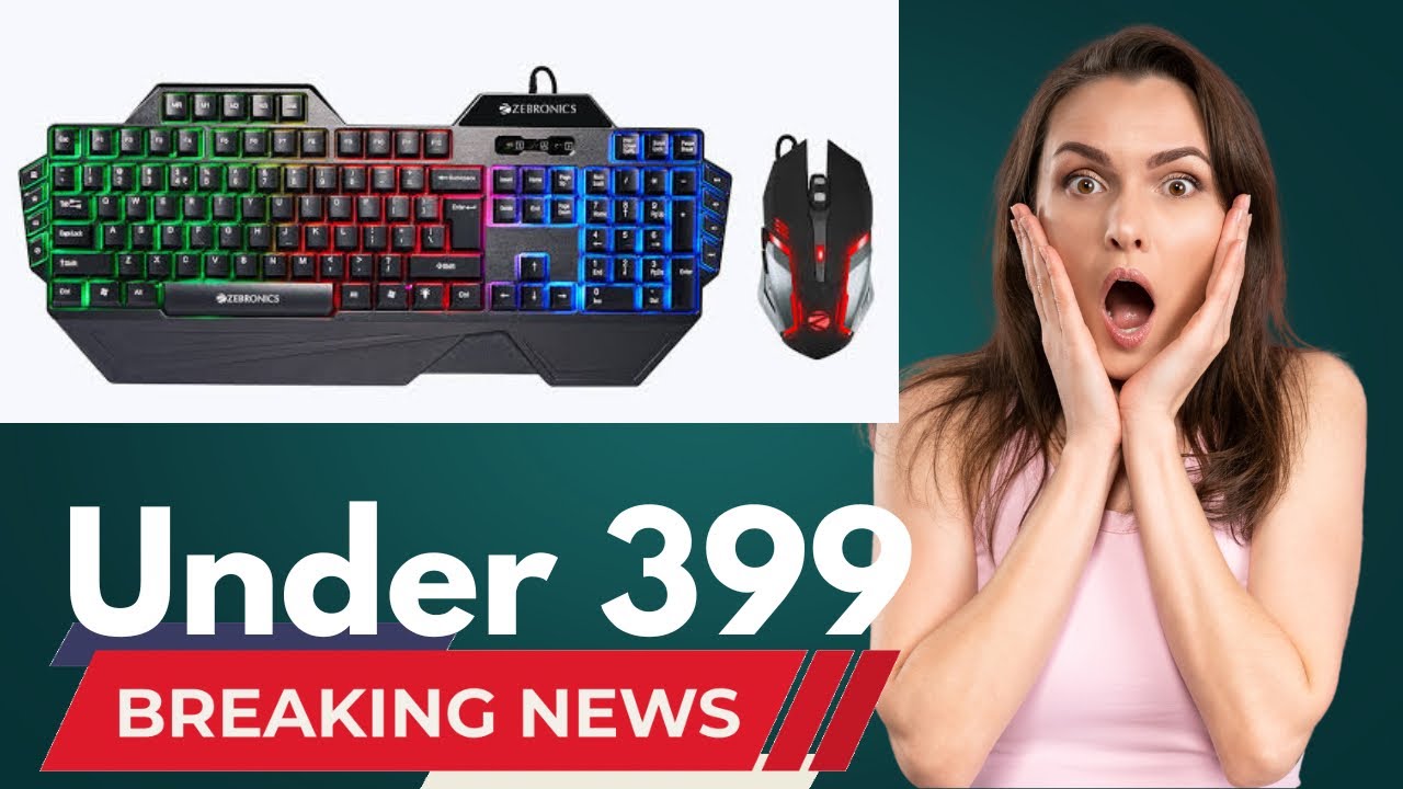 Zebronics Optimus Gaming keyboard & Mouse Review | Best Gaming Keyboard & Mouse Combo under 450