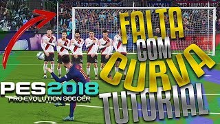 PES 2018 | COMO BATER FALTA COM CURVA [TUTORIAL] (PS3/PS4/XBOX360/XBOXONE/PC)