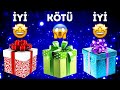 Bilmece: Hediyenizi Seçin 🎁 SAHTE Mİ GERÇEK Mİ? 😊