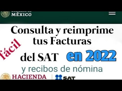 Como consultar y descargar tus facturas recibidas y emitidas del SAT Enero 2022 |NOMINAS|