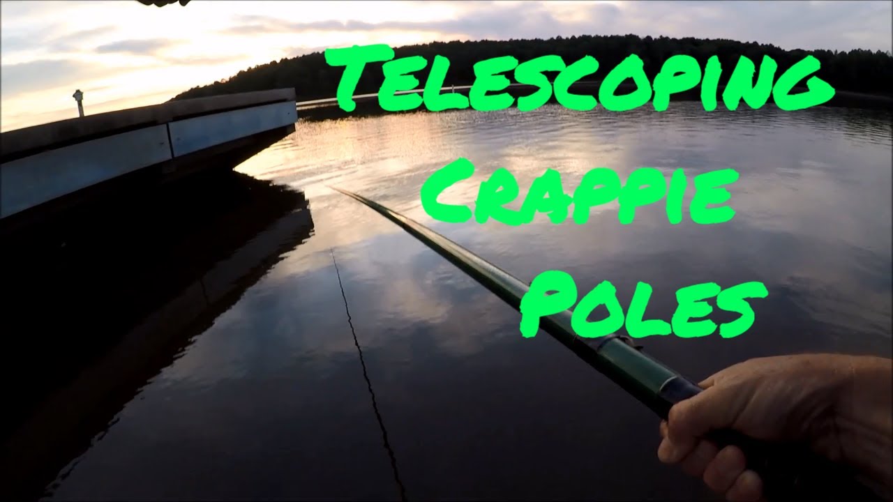 1 How to Catch Crappie with Extending Crappie Poles 