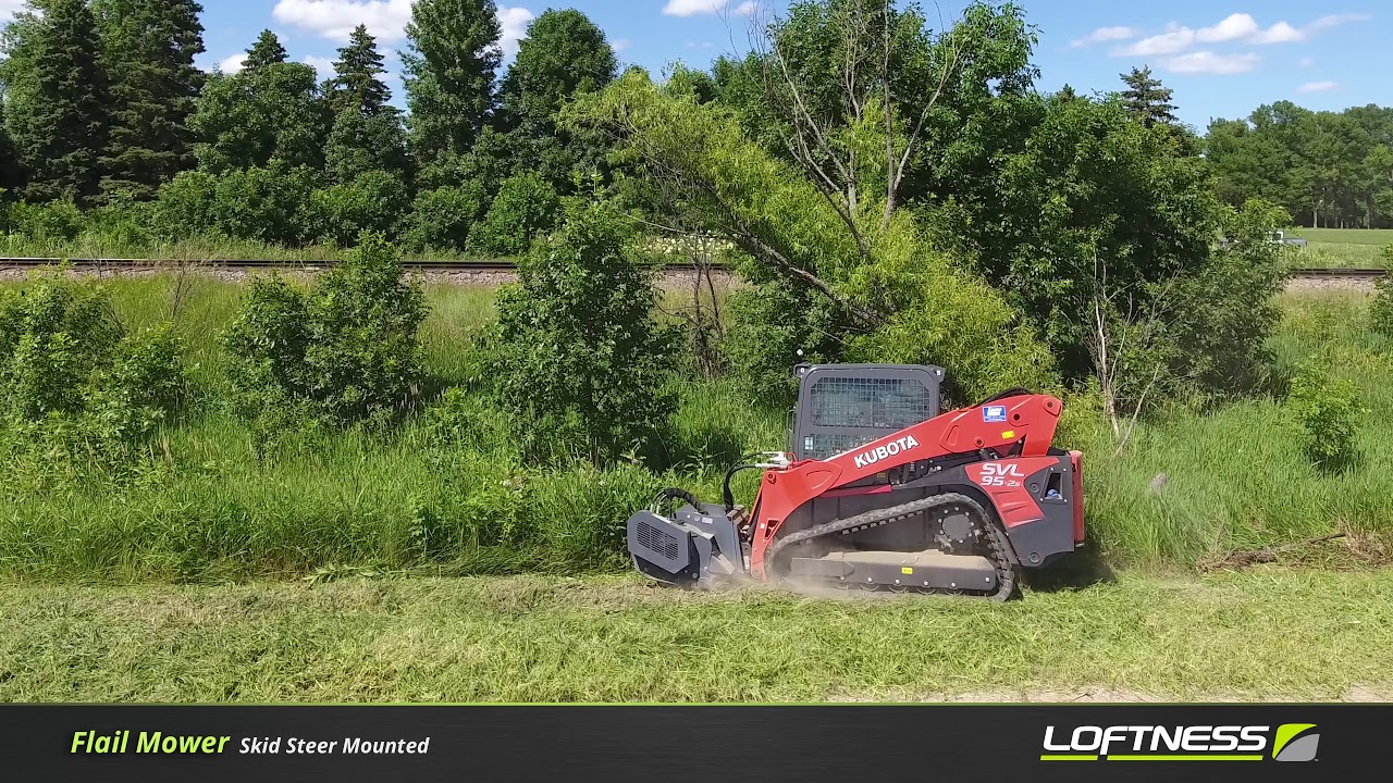 Loftness Flail Mower YouTube