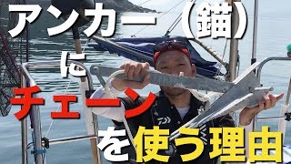 【BGM大きめ注意】アンカーの補足動画。アンカーチェーンの話。