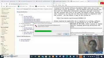 Installation of apache tomcat server-7