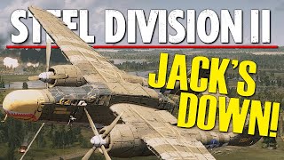 COMMANDOS RAID ENEMY town while AWESOME AIRFORCE exploits flanks! | Steel Division 2 Gameplay