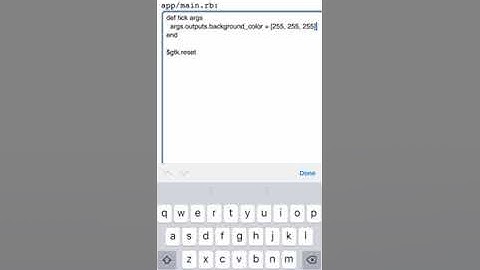 DragonRuby Game Toolkit Embedded Web Server Demo